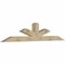 Ekena Millwork Saratoga Rough Sawn Timber Gable Bracket, Douglas Fir, 108"W x 22"H x 6"D x 6"F, 5/12 Pitch GBW108X22X0606SAR00RDF - alternate 3